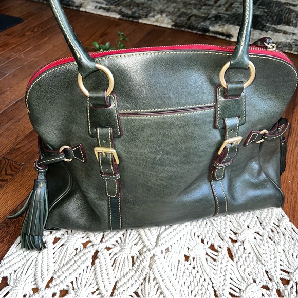 Rare Dooney & Bourke | Florentine Domed Buckle Satchel - Picture 4 of 15